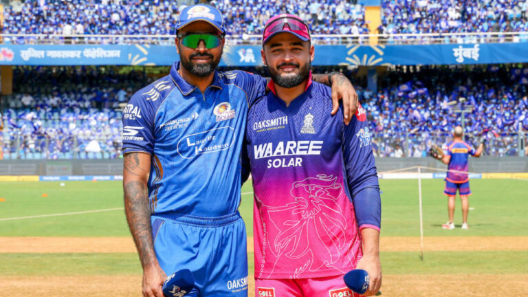 MI bowl and rest Bumrah; Parag, Burger back for RR 2 417400.6