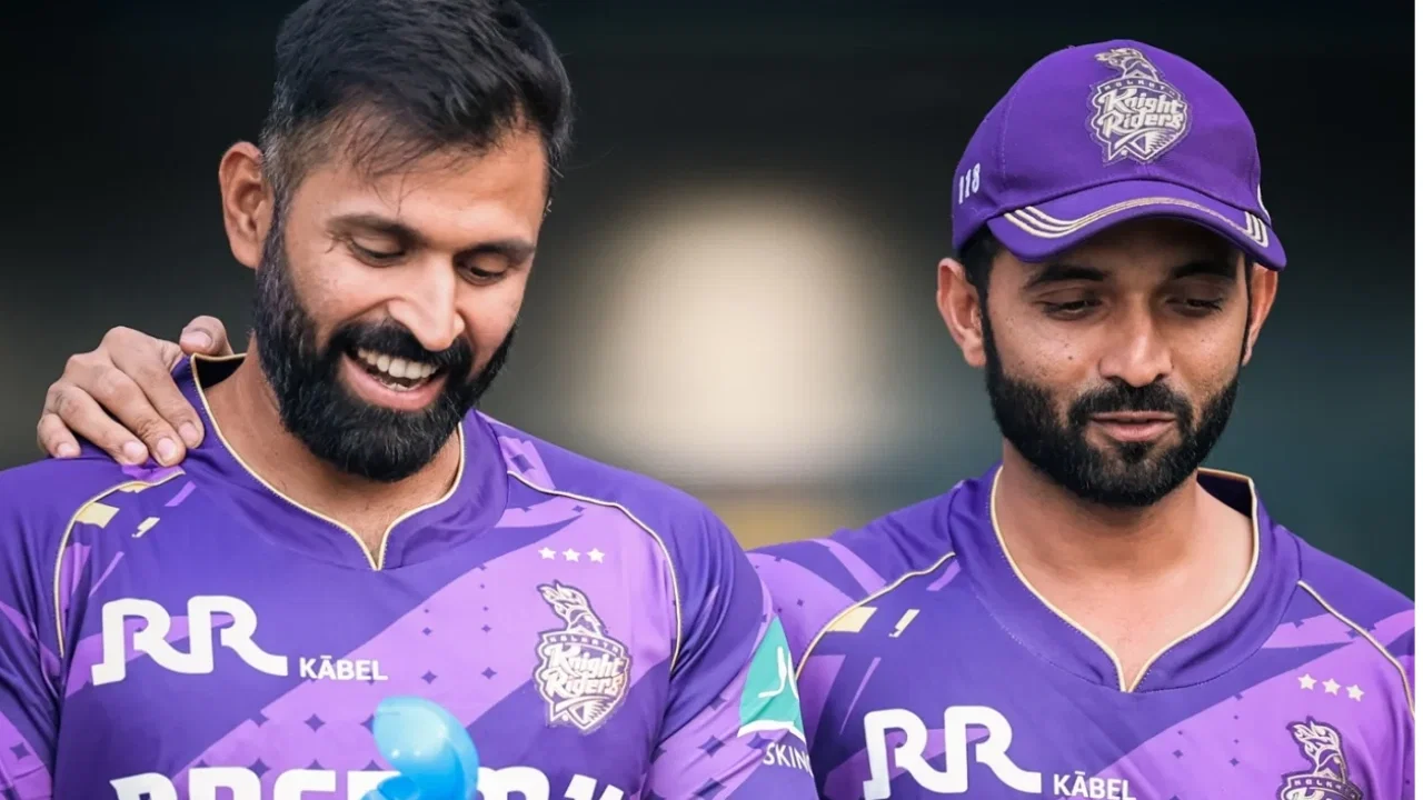 ajinkya rahane and abhishek nayar kkr