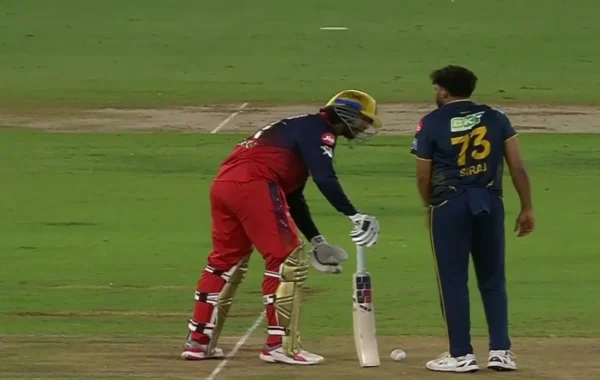 mohammed siraj fired up gt pacer unleashes aggressive talk to venkatesh iyer during rcb vs gt ipl final