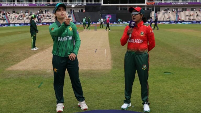 Bangladesh bat; Pakistan bring back Rubab, Jabeen: T20 World Cup Clash 4 418665.6