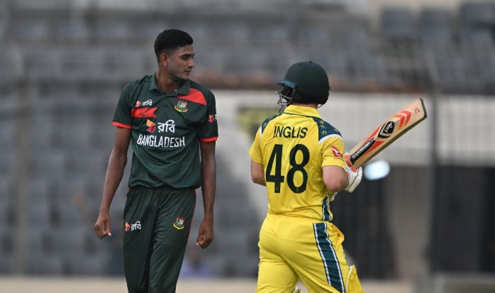 Dominant Bangladesh Victory Overshadowed by On-Field Spat: "“Nothing serious” - Mosaddek downplays Rana-Inglis heated moment" 2 nahid inglis 09 06 2026