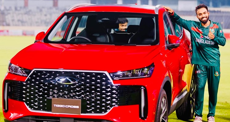 "Towhid Hridoy wins car, dedicates it to his mother" after spectacular ODI series against Australia 4 towhid hridoy car win 14 06 2026
